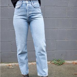 Agolde 90’s Mid Rise Loose Fit Jean in Snapshot